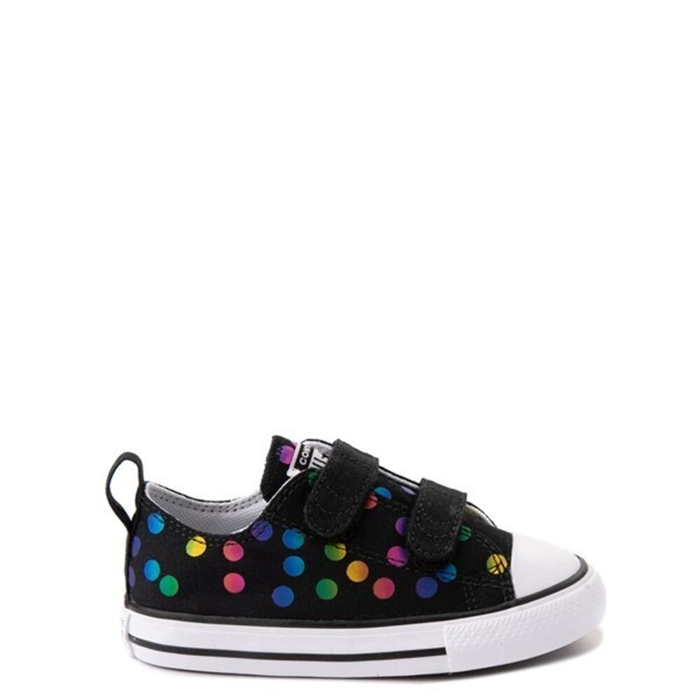 Converse Chuck Taylor All Star 2V Lo Confetti Dots Sneaker Baby / Toddler Sz 4